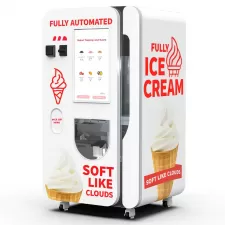 HUAXIN Smart Robot vending machine per gelato - Grado commerciale con 15 secondi di servizio veloce